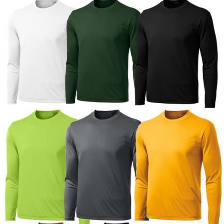 True Sport Long Sleeve Polyester Wicking Shirt